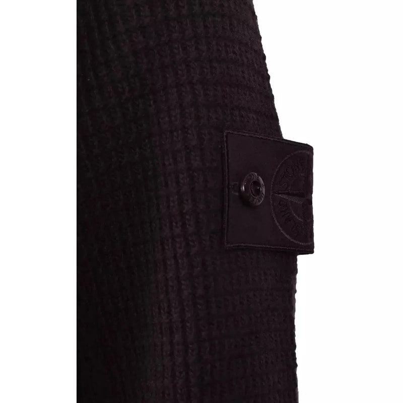 STONE ISLAND M VEST Stone Island Trui Donkerbruin Met Rits - Match Laren