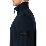 STONE ISLAND M VEST Stone Island Vest Katoenen Stretch Fleece Marine - Match Laren