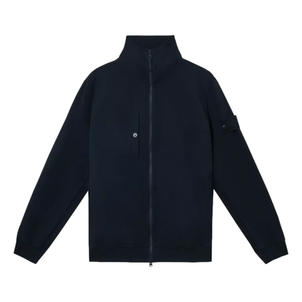 STONE ISLAND M VEST Stone Island Vest Katoenen Stretch Fleece Marine - Match Laren
