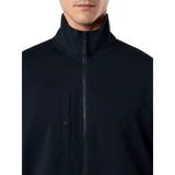 STONE ISLAND M VEST Stone Island Vest Katoenen Stretch Fleece Marine - Match Laren