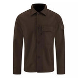 STONE ISLAND OUTDOOR SHIRT Stone Island Outdoor Overhemd Donkerbruin - Match Laren