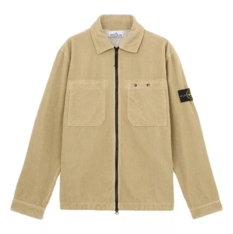 STONE ISLAND OUTDOOR SHIRT Stone outdoor shirt krijt - Match Laren