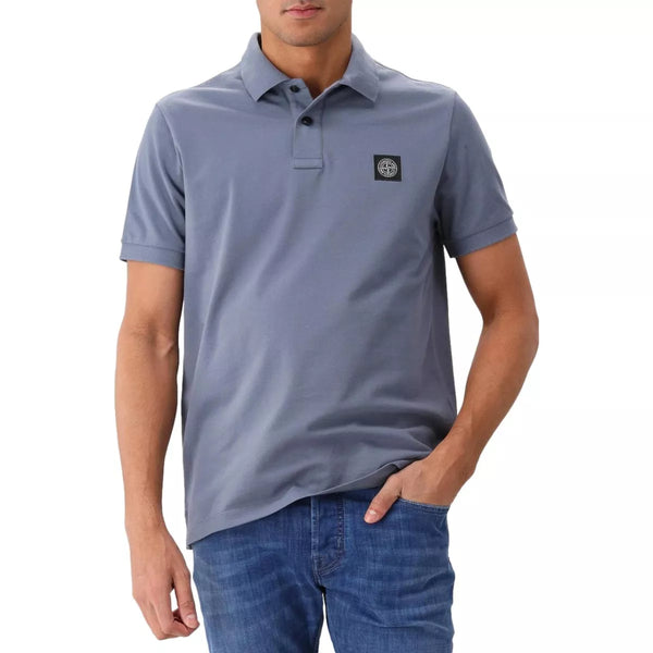STONE ISLAND Stone Island Polo Blauwgrijs - Match Laren