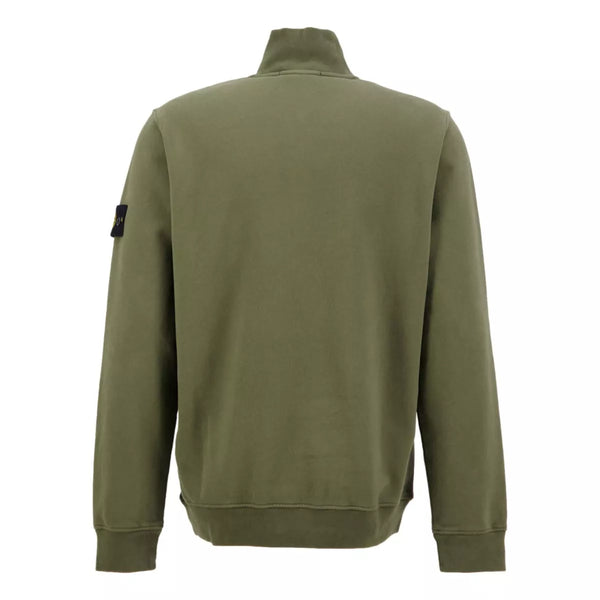 STONE ISLAND Stone Island Trui Met Rits Donkergroen - Match Laren