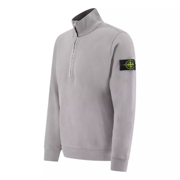 STONE ISLAND Stone Island Zip-Up Sweater Grijs - Match Laren
