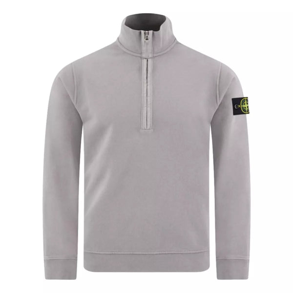 STONE ISLAND Stone Island Zip-Up Sweater Grijs - Match Laren