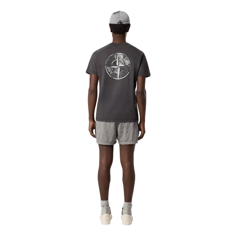 STONE ISLAND ZWEMSHORT Stone Island Zwembroek Nylon Lichtgrijs - Match Laren