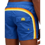 SUNDEK ZWEMSHORT Sundek Zwembroek Crinkled Kobalt Combi - Match Laren