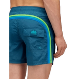 SUNDEK ZWEMSHORT Sundek Zwembroek Crinkled Petrol Green - Match Laren
