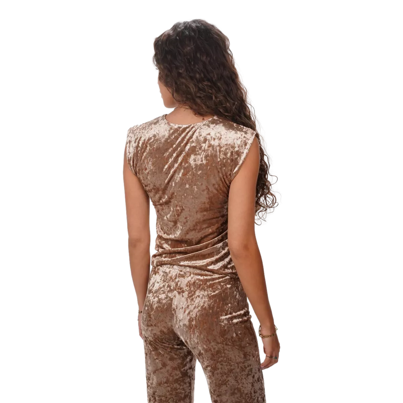 FORTE_FORTE Forte Forte Top Juta Champagne - Sisera