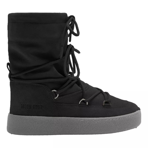 TECNICA SNOWBOOT 36 / ZWART TECNICA Moon Boot LTrack Black Suede Boots - Match Laren