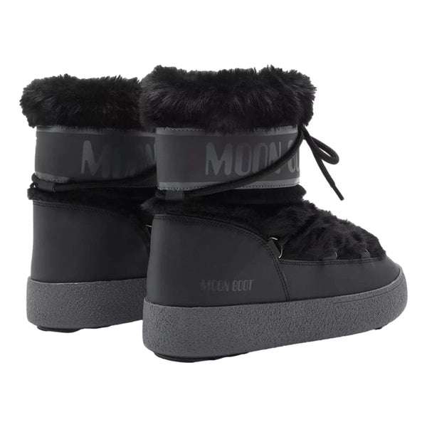 TECNICA SNOWBOOT 37 / ZWART COMBI TECNICA Moon Boot LTrack Tube Faux-Fur Black Boots - Match Laren