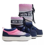 TECNICA SNOWBOOT Technica Moon Boot Icon Low Moonrise-Print Boots Blauw - Match Laren