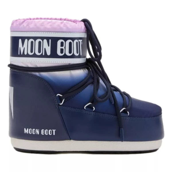 TECNICA SNOWBOOT Technica Moon Boot Icon Low Moonrise-Print Boots Blauw - Match Laren