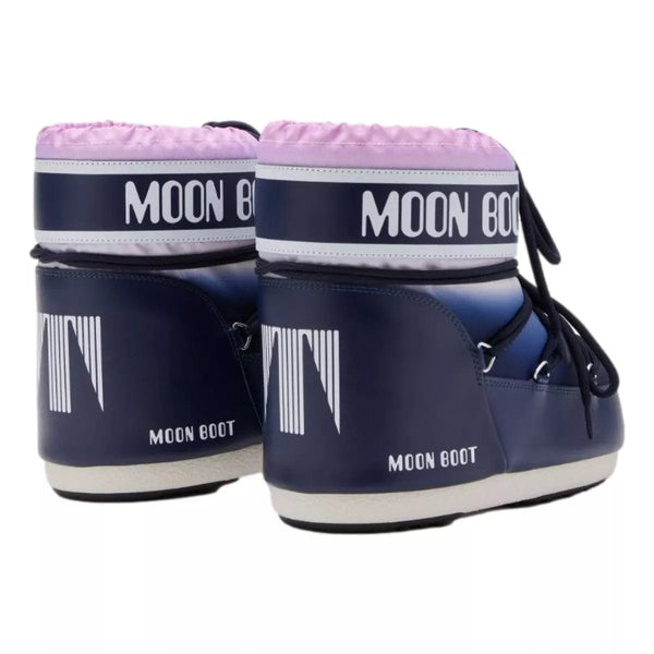 TECNICA SNOWBOOT Technica Moon Boot Icon Low Moonrise-Print Boots Blauw - Match Laren