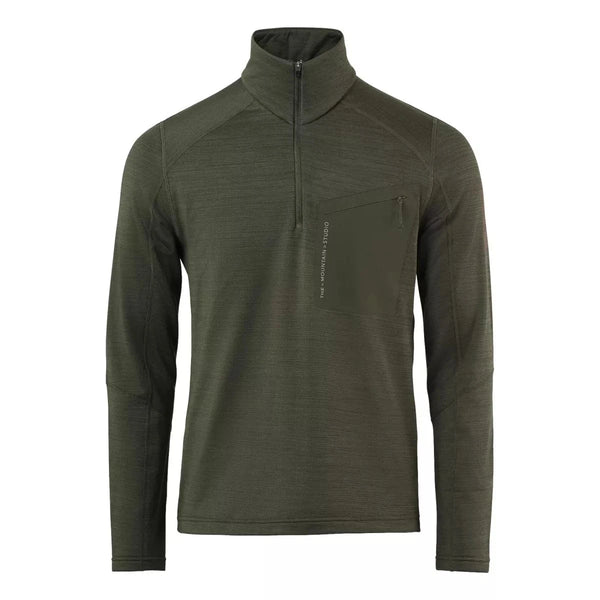 THE MOUNTAIN STUDIO SKI PULLI S / ARMY THE MOUNTAIN STUDIO Ski Pully M-5 Army - Match Laren