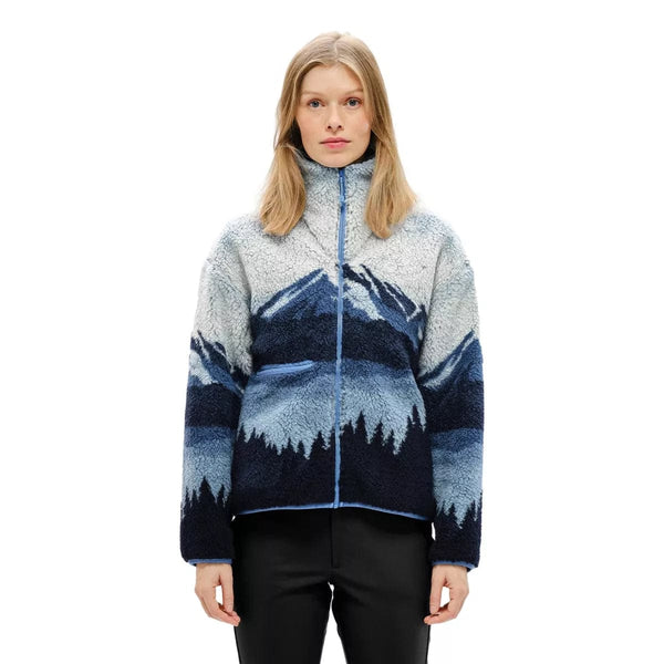 THE MOUNTAIN STUDIO The Mountain Studio Ski Vest E-3 W Blauw - Match Laren