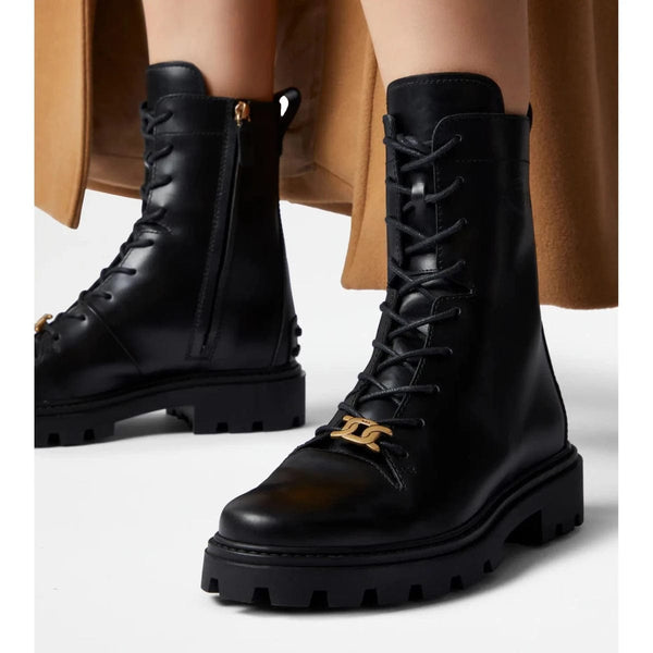 TODS M SCHOEN HOOG TODS Combat Boots - Match Laren