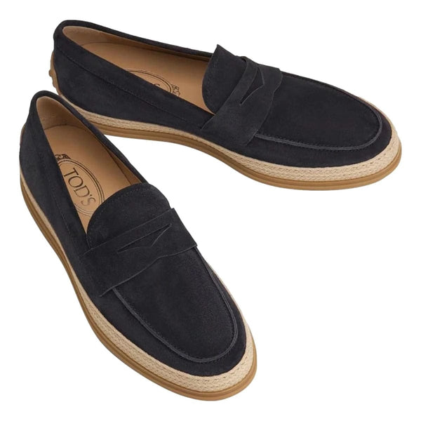 TODS M SCHOEN LAAG Tod`s Loafers Suede Donkerblauw - Match Laren