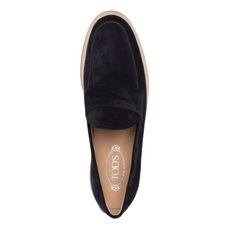 TODS M SCHOEN LAAG Tod's Loafers Suede Navy