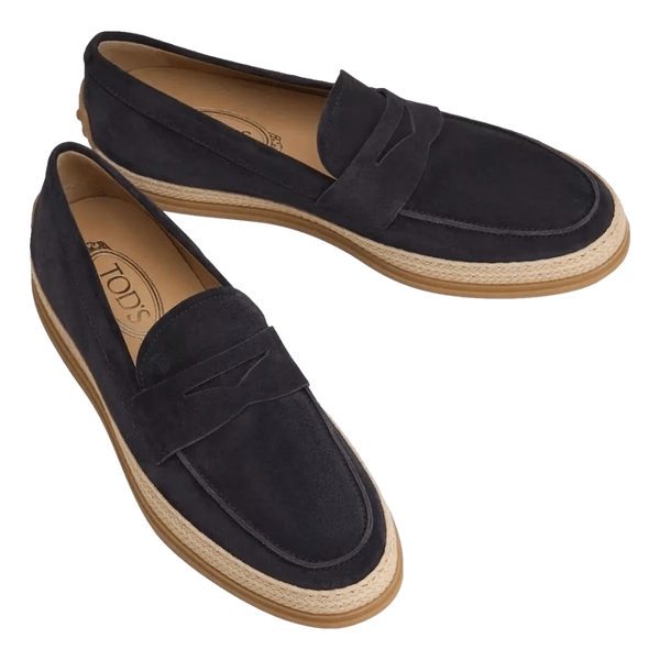 TODS M SCHOEN LAAG Tod's Loafers Suede Navy