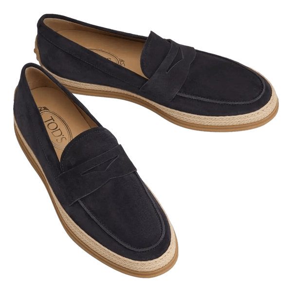 TODS M SCHOEN LAAG Tod's Loafers Suede Navy