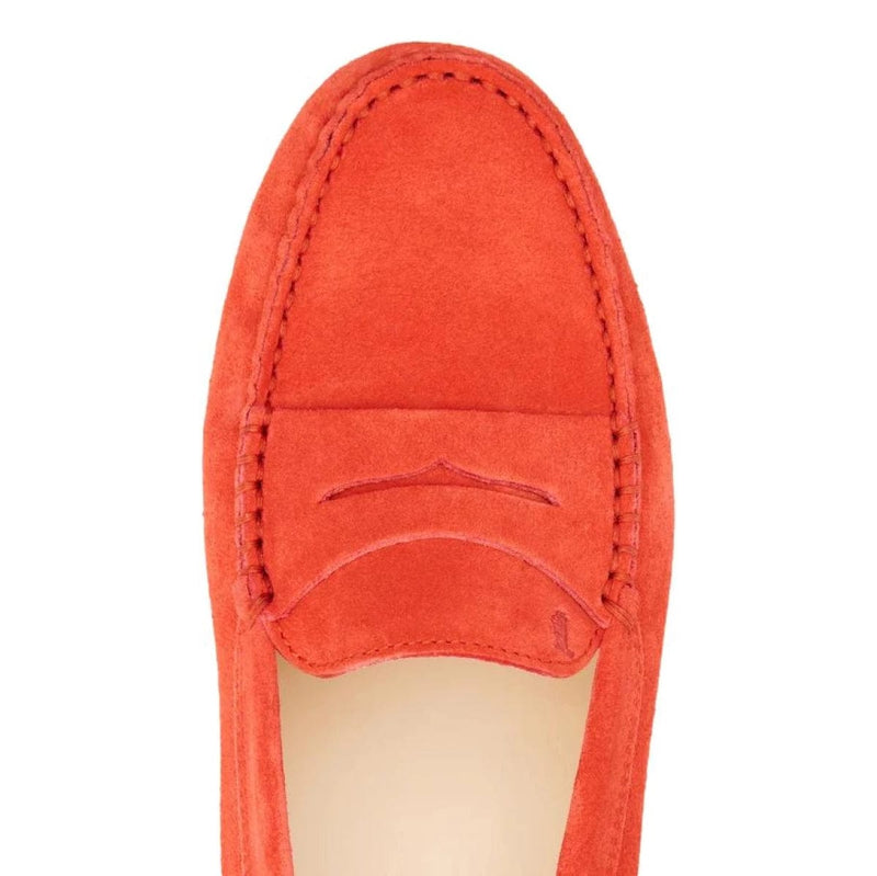 TODS M SCHOEN LAAG Tod's - Schoen Gommino suede Rood - Match Laren