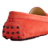 TODS M SCHOEN LAAG Tod's - Schoen Gommino suede Rood - Match Laren