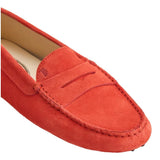 TODS M SCHOEN LAAG Tod's - Schoen Gommino suede Rood - Match Laren