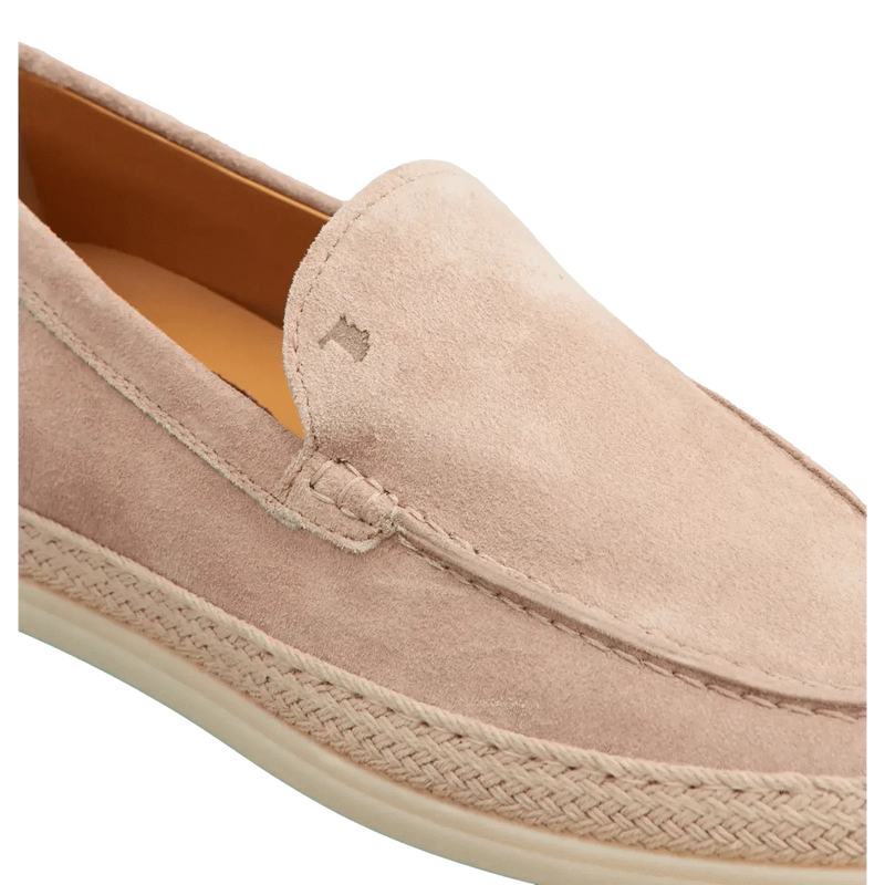 TODS M SCHOEN LAAG Tod's Slipper Loafer in Suede Sand
