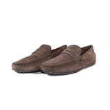 TODS M SCHOEN LAAG Tod's suéde loafers brown - match laren