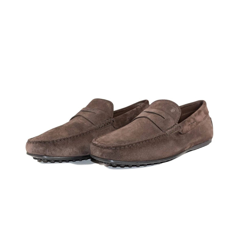 TODS M SCHOEN LAAG Tod's suéde loafers brown - match laren