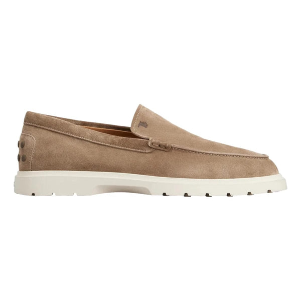 TODS M SCHOEN LAAG Tods Loafers Suede Beige - Match Laren