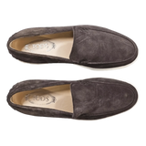 TODS M SCHOEN LAAG Tods Loafers Suede Brown