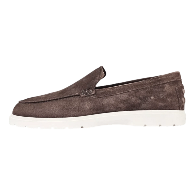 TODS M SCHOEN LAAG Tods Loafers Suede Brown