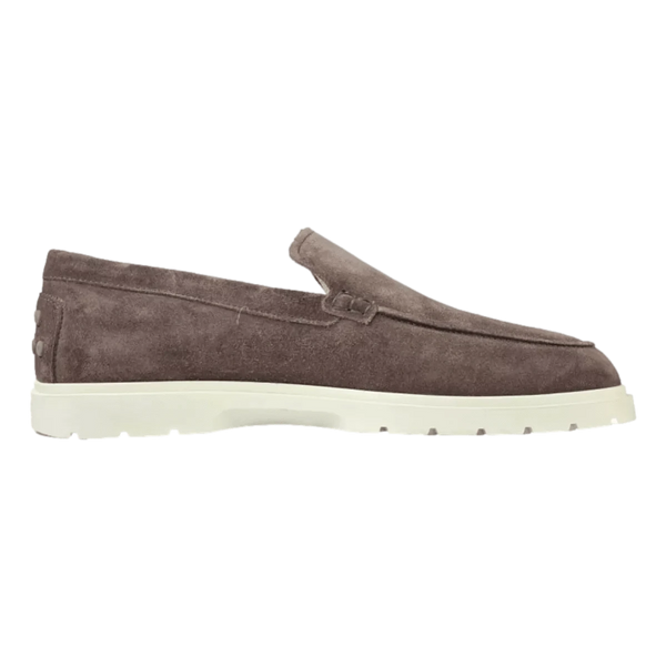 TODS M SCHOEN LAAG Tods Loafers Suede Brown