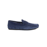 TODS M SCHOEN LAAG Tods suede loafers blue - match laren