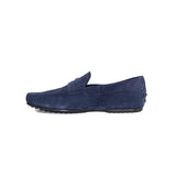 TODS M SCHOEN LAAG Tods suede loafers blue - match laren