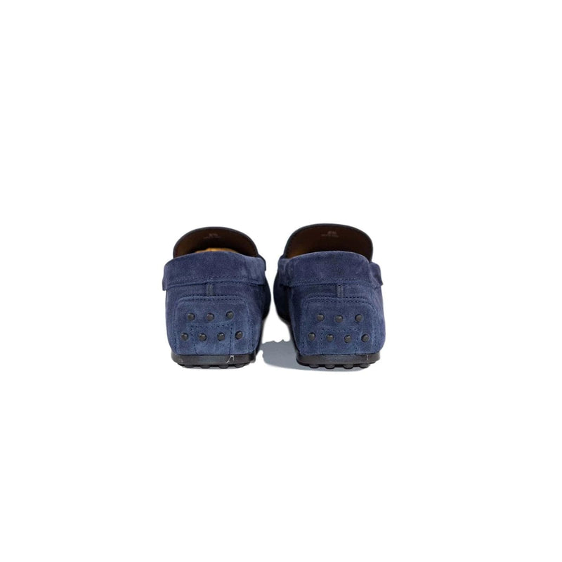 TODS M SCHOEN LAAG Tods suede loafers blue - match laren