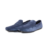 TODS M SCHOEN LAAG Tods suede loafers blue - match laren