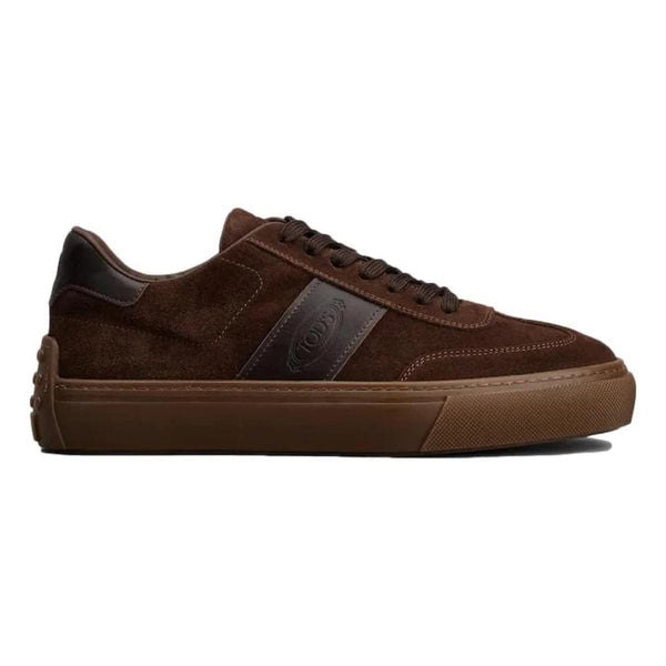 TODS M SNEAKER TODS - Sneakers suède donkerbruin - Match Laren