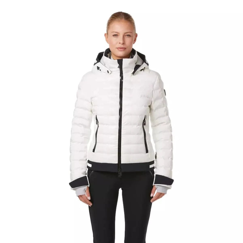 TONI SAILER SKI JACK 42 / WIT COMBI TONI SAILER Norma Ski Jacket White - Match Laren