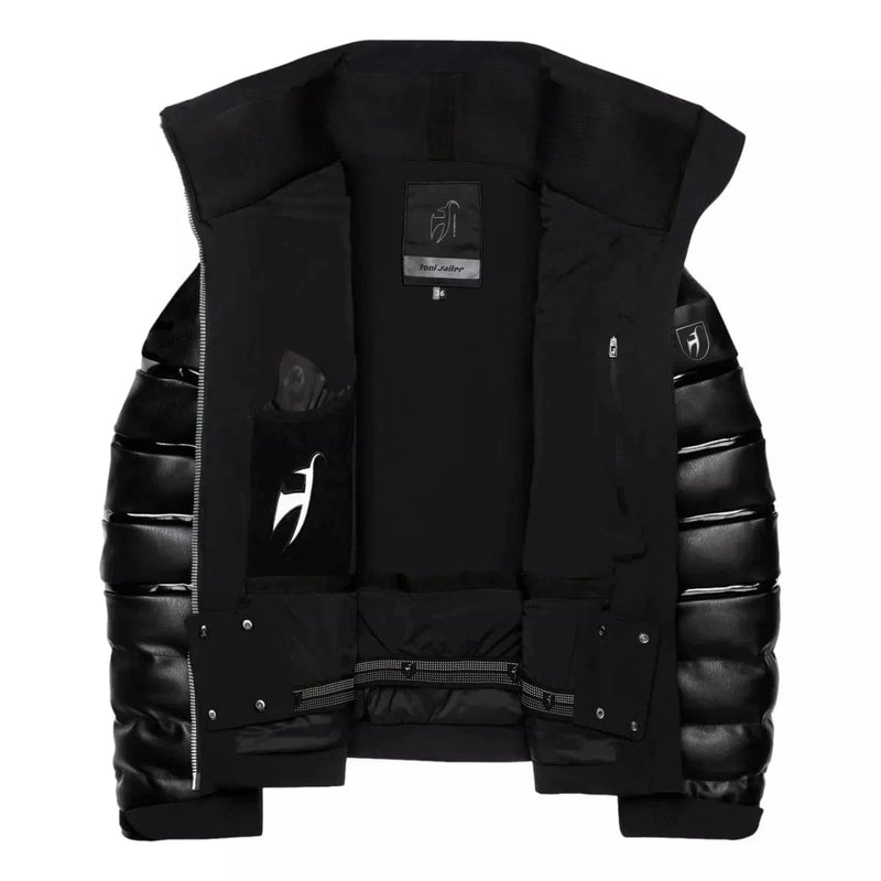 TONI SAILER SKI JACK Toni Sailer Ski Jack Adele Faux Leather Zwart - Match Laren
