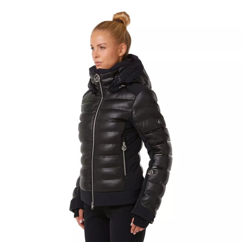 TONI SAILER SKI JACK Toni Sailer Ski Jack Adele Faux Leather Zwart - Match Laren
