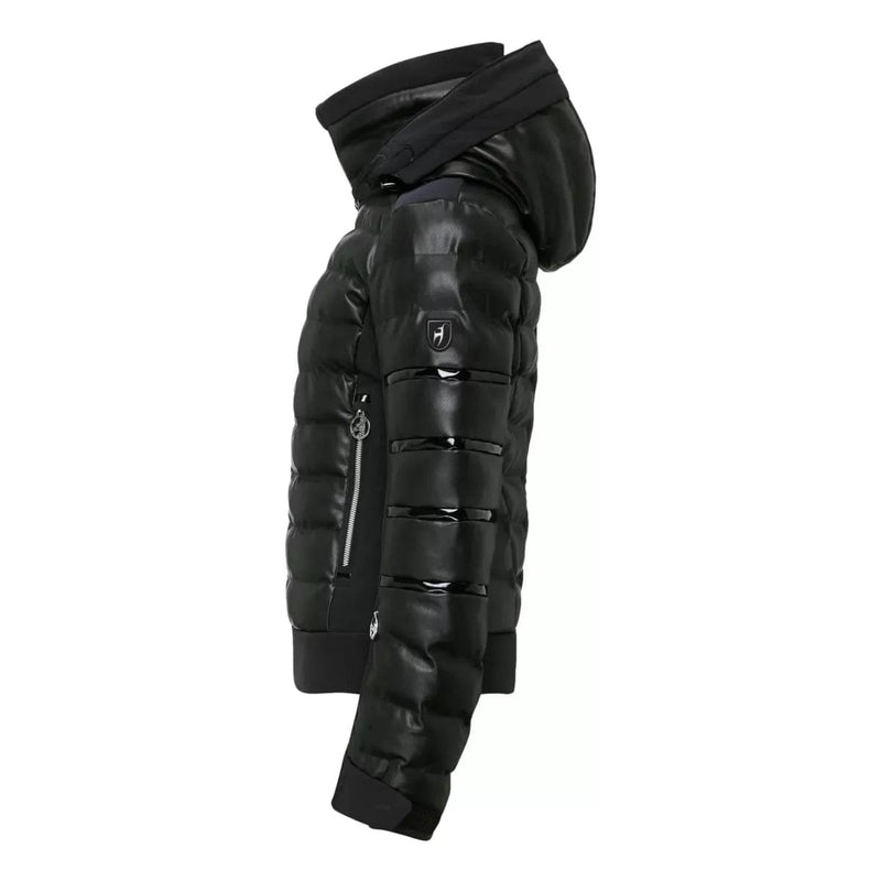 TONI SAILER Toni Sailer Ski Jack Adele Faux Leather Zwart - Match Laren