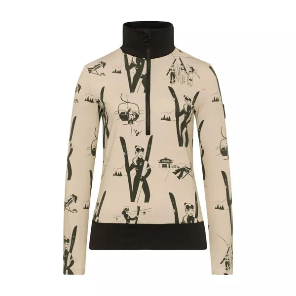 TONI SAILER SKI PULLI 34 / MINT Toni Sailer Ski Pulli Wieka Print - Match Laren