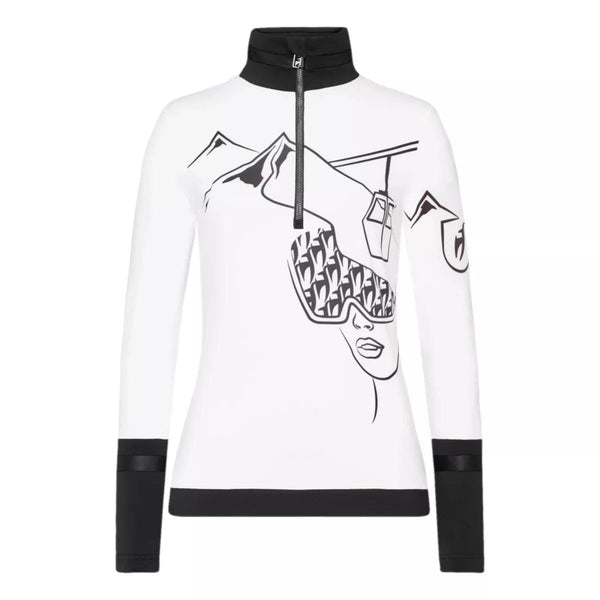 TONI SAILER Toni Sailer Ski Pulli Amie Gondola Wit - Match Laren