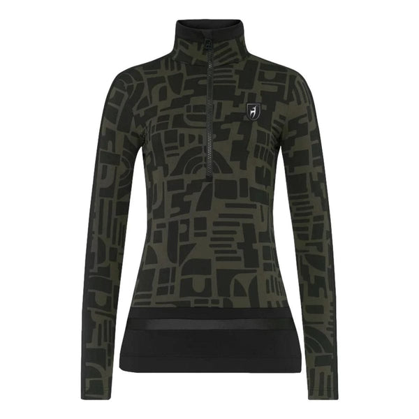 TONI SAILER SKI PULLI TONI SAILER Luise Print Olive - Match Laren