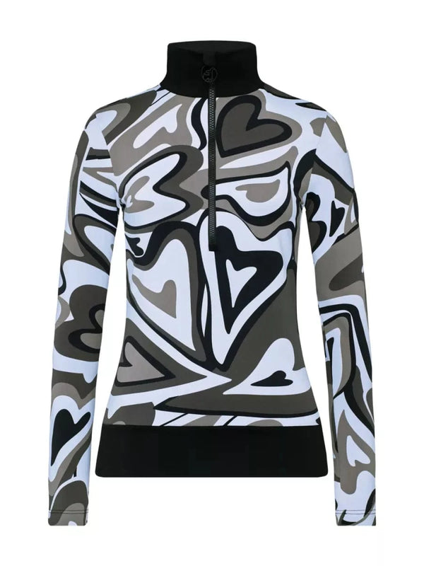 TONI SAILER SKI PULLI Toni Sailer Ski Pulli Wieka Print Grijs - Match Laren