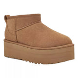 UGG M LAARS 10 / CAMEL UGG Classic Ultra Mini Plateau Chestnut - Match Laren